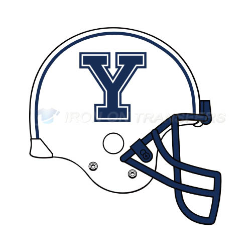 Yale Bulldogs Logo T-shirts Iron On Transfers N7094